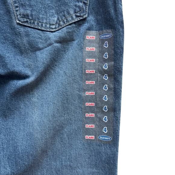 Vintage Old Navy Flare Jeans Women's size 4 6 8 Sz 28 Blue NEW Retro Y2K 90s - Picture 10 of 10